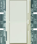 Incandescent And Halogen Dimmer Switch Diva DV-10P-LA 1000-Watt Single-Pole Preset, light almond finish with rocker and slider
