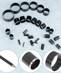 31 Piece Leather Circle Cutter Tool Set For Precision Round Holes With Cutting Dies 1 To 25 mm In High Carbon Steel Punch Kit