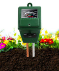 3 In 1 Soil Moisture PH And Light Meter For Indoor And Outdoor Plants Garden Lawn Farm Use Must Have Hygrometer Sensor For Plant Health Watering Schedule And Precise Soil Testing, green meter in soil