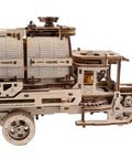 Tanker Mechanical Model Kit For Adults, DIY 3D Wooden Puzzles With Working Engine And Moving Transmission, Includes Can Holder, 594 Pieces, Boss-Level Truck Build, Perfect Father’s Day Gift wooden tanker side view