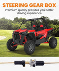 Beefed Up Steering Rack And Pinion With Tie Rod Ends For Polaris RZR 800 EFI 2008 2009 2010 2011 2012 2013 2014 RZR 800 Steering Gear Box Replacement Not For RZR S 800 Or RZR 4 800 Models