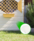 Self-Adhesive Vinyl Siding Patch Kit White Durable Patch To Fit Cracks Holes And Blemishes On PVC Fences Easy To Cut To Size Six Pack outdoor