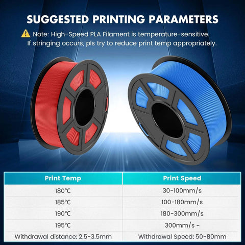 Turbocharged PLA Filament 1.75mm Pack Of 4 Spools 1Kg Each Black Color 4Kg Total Fast Printing Up To 250 Millimeters Per Second With Smooth Flow And No Jams For Rapid Prototyping printing parameters