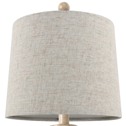Cozy Farmhouse Vibe 25.75 Inch 3 Way Dimmable Table Lamp Set Of 2 With Touch Control And USB A And USB C Charging Ports For Bedroom Nightstand Or Living Room Desk Lamps