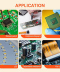 Application of No Clean Low Residue Solder Paste For BGA Soldering Flux in electronics repair and PCB assembly