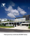 Speed Tiger factory exterior with prominent logo on white-gray building under blue sky.