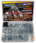CR 250 Complete Bolt Kit For Honda Dirt Bike 2000-2007 Heavy-Duty Factory Type Fasteners With OEM Zinc Plated Hardware in case