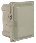 4X Rated Enclosure With Continuous Hinge And Quick Release Polycarbonate Opaque Housing 16 By 14 By 8 Inch Industrial Grade Box