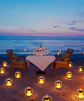 Solar Powered Floating Globes For Pool Pond Patio And Hot Tub Outdoor Lanterns That Look Like Candles Or Torches on beach