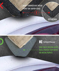 Comparison of corner design on Two Pack High Density Rubber Corner Guards Edge Protectors And Bumpers For Parking Garages.
