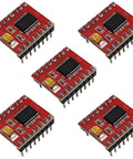 Five Dual TB6612FNG Motor Driver Modules for Arduino Raspberry Pi ESP32 Solder Pin Version 2 Channel DC Motor Stepper