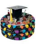 Class Of 2026 Graduation Inflatable Cooler With 72 Drink Capacity Floating Pool Ice Bucket Party Tub For Congrats Grad Celebrations