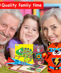 All In One Arts And Crafts Kit For Kids Aged 4 To 8, 21 Kid Friendly Projects Like Felt Masks, 3D Puzzles, Paper Airplanes, Gem Art, Scratch Art And More, Pre Cut Materials And Simple Hands On Step By Step Guides; family craft projects