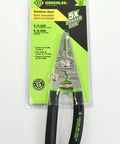 Pro Stainless Wire Stripper Cutter And Crimper Curve 6-14 AWG Solid And 8-14 AWG Stranded 7.5 Inch Heavy Duty Tool in packaging