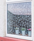 Privacy Window Film With Static Cling Reusable And Removable 17 Inch By 59 Inch Roll Winter Garden Vibe on window
