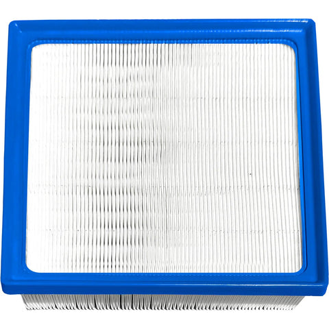 Engine Air Filter Replacement For Toyota Camry, RAV4, Highlander, Avalon, blue frame close-up