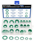 85 Piece Air Conditioning Compressor Bonded Seal Washers Set With 6 Sizes For AC System DIY Friendly Gasket Repairs Box