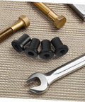 4 Pack Heavy Duty Carbon Steel Barn Door Track Clamps That Are Easy To Install Sliding Track Spacers For Replacement Mounting