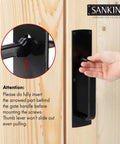 Installing Heavy Duty Thumb Gate Latch Hardware With Handle For Wooden And Vinyl Fences Self Locking Outdoor Gate Lock Kit Built Tough Self Closing Metal Gate Latch Black Finish