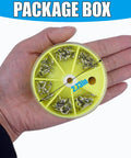 Beefy Ball Bearing Fishing Swivel Snaps With Oval Split Rings 25Pcs Set Heavy Duty High Strength Power Snap Swivels Quick Change Lure Connectors For Saltwater And Freshwater Tackle 30Lbs To 125Lbs in 2.73in package box