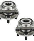 Front Wheel Hub And Bearing Assembly Pair 513303 For Subaru Impreza 2008 2009 2010 2011 2012 2013 2014 Forester 2009 2010 2011 2012 2013 2014 WRX 2013 2014 XV Crosstrek 2013 2014 Replacement Kit Plug And Play Easy Install