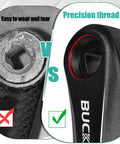 Comparison of worn crank arm vs. new Beefy Aluminum Crank Arm Set For E Bikes And Mountain Rigs, 152mm 170mm 175mm, Square Or Diamond Hole Interface
