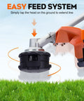 Speed Feed 400 Trimmer Head For Echo String Trimmers Beefs Up Your Yard Work Compatible With SRM225 SRM2100 SRM230