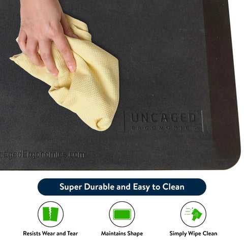 20x34 Inch Anti Fatigue Mat For Standing Desk And Kitchen Floors Non Slip Cushy Comfort With Thick Ergonomic Padding For All Day Support In Home Office And Workshop