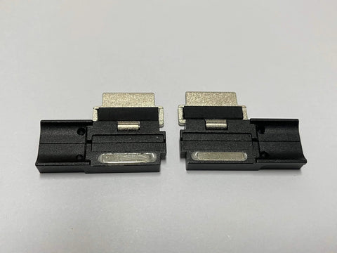 Pro Grade FH 70 250 Fiber Sheath Clamp Holder Chucking Jig For Fusion Splicer Models on gray background