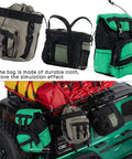 Beefed Up Roof Rack Accessory Kit For 1/10 Scale RC Crawlers Like TRX4 TRX6 SCX10 And Redcat Featuring luggage bags and rack
