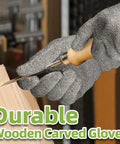 Pro Grade ANSI Cut Resistant Food Grade Gloves For Kitchen Prep And Meat Cutting Oyster Shucking And Fish Fillet Mandoline Safety Gear handling wood carving tool