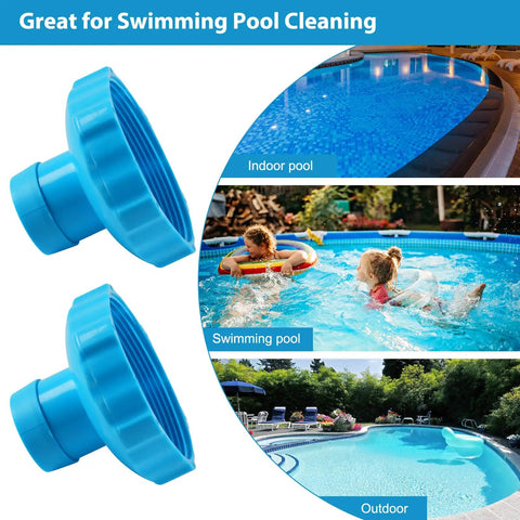 Surface Skimmer Hose B Adapter 11238 For Intex Pool shown with pool cleaning examples