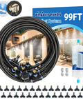 Outdoor Misting System Kit For Patio And Backyard 99 Ft Water Mist With Built In Filter Chill Your Outdoor Space With This Misting Kit
