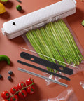 Replacement Gaskets For Vacuum Sealer Machines With Heating Wires For Fast Heating And Tight Seals Wide Compatibility For Home Kitchen And Light Commercial Use Easy Install Durable Budget Friendly Sealing Gasket Set, vacuum sealer and gasket strips on food bag