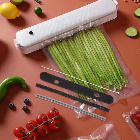 Replacement Gaskets For Vacuum Sealer Machines With Heating Wires For Fast Heating And Tight Seals Wide Compatibility For Home Kitchen And Light Commercial Use Easy Install Durable Budget Friendly Sealing Gasket Set, vacuum sealer and gasket strips on food bag