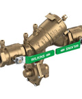 Pro Trade 1 1/2 Inch Bronze Reduced Pressure Principle Backflow Preventer Featuring Ezswap Modular Check For No Sweat Repairs And Stainless Steel Ball Valves