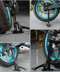 Portable Motorcycle Wheel Stand Front And Rear Stainless Steel Fifth Generation Upgrade For Most Motorcycles And Dirt Bikes