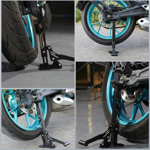 Portable Motorcycle Wheel Stand Front And Rear Stainless Steel Fifth Generation Upgrade For Most Motorcycles And Dirt Bikes
