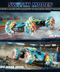 Rad Gesture Sensing Remote Control Stunt Car For All Terrains 4WD Hand Controlled RC Toy with colorful wheels on-road and off-road