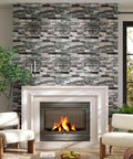 Peel And Stick Faux 3D Brick Wallpaper In Gray For Easy DIY Accent Wall Or Furniture Makeover Self Adhesive Brick Covering