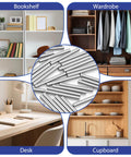 60Piece 3mm By 30mm Stainless Steel Shelf Dowels For Cabinets And Furniture Heavy Duty 304 Pegs To Support Shelves in various settings