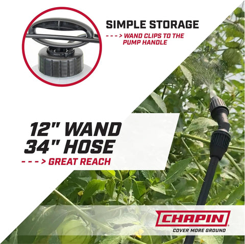 2 Gallon Pump Sprayer For Lawn And Garden Homeowner Friendly With Translucent Poly Tank Easy To Use Adjustable Cone Nozzle Ergonomic Handle Built In Tank Filter And 12 Inch Wand For Herbicides Pesticides And Fertilizers.