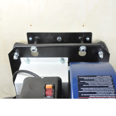 Top view of Portable 1 HP Dust Collector For Small Shops No Nonsense With 2 Micron Cloth Bag 660 CFM Performance unit