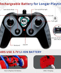 Remote Control Spider Car 4WD With 360 Degree Flips step-by-step guide for remote and battery charging details