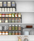 Expandable Cabinet Storage Shelf Organizer Rack Built Tough And A Real Workhorse Heavy Duty Steel Stackable For Kitchen Pantry