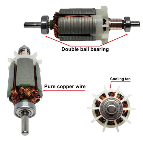 Beefy 12V 775 DC Gear Motor With Bracket High Speed 7500 To 15000 RPM Large Torque And Low Noise For DIY Power Tools And Electric Projects Like Printers Go Karts E Bikes And Sprayers