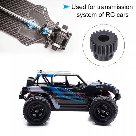 Universal Mod 1 Pinion Gear 21T 8mm Bore Hardened Steel Motor Rack Spur Gear for RC Car transmission system