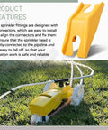 Traveling Sprinkler Arms Tee Replacement Kit and Traveling Tractor Sprinkler Set for Nelson and Orbit Compatible Lawn Watering System.