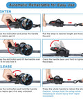 Instruction steps for Retractable Ratchet Straps 12Ft Auto Rewind Cargo Tie Down Straps Self Ratcheting with easy release