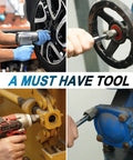 13 Piece Screw Extractor And Bolt Remover Set With Three Eighths Inch Drive Beefy Heavy Duty Multi Spline Kit in use